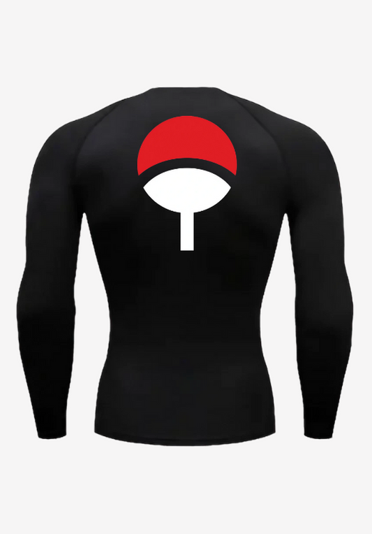 V2 Uchchia Long Sleeve Compression/Rash Guard Shirt in Black